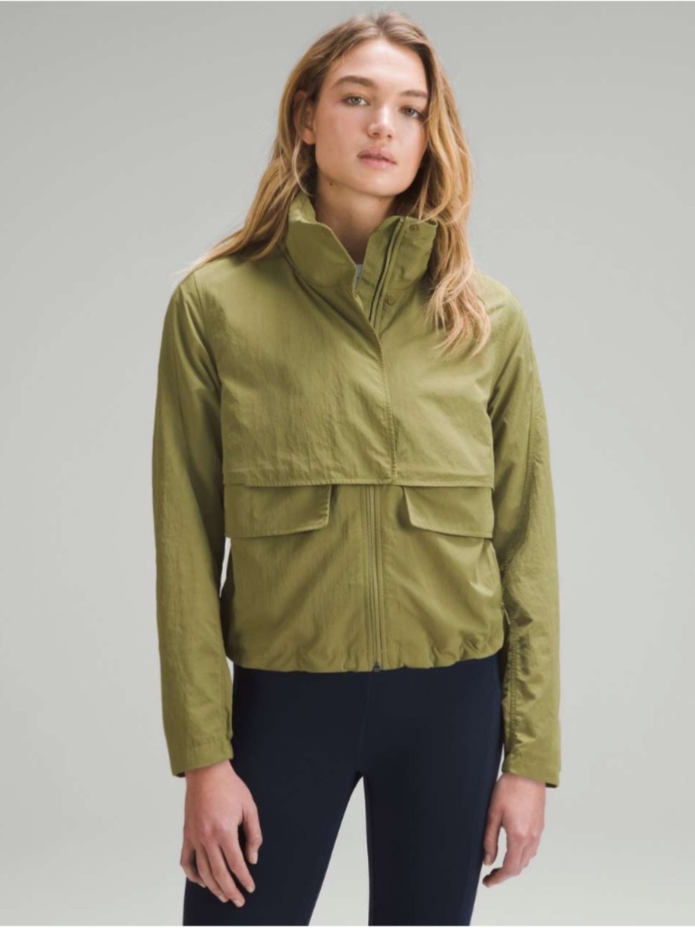 Lululemon Always Effortless Jacket Bronze Green
